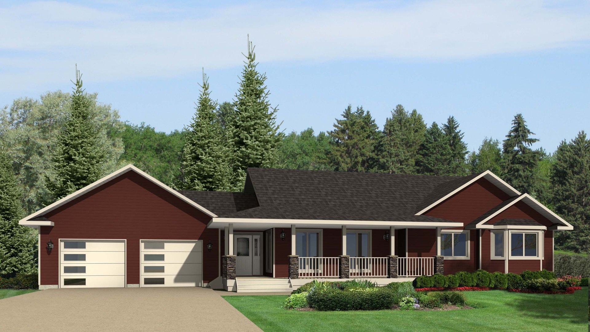 Cheyenne — Contemporary home exterior